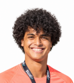 Smiling Young Man with Swim Lanyard